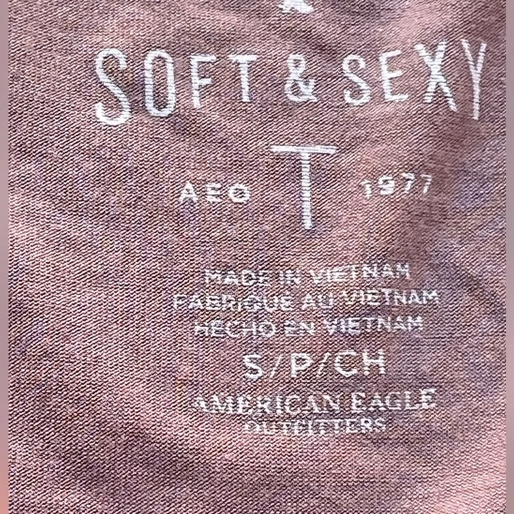 American Eagle‎ Outfitters Women's Small Maeve Soft & Sexy Cut Out V Neck Top - Picture 5 of 5